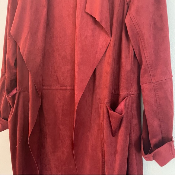 BURNT ORANGE LIGHTWEIGHT JACKET - Picture 5 of 6